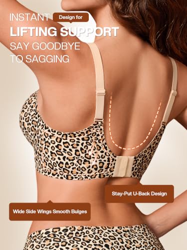 Image of Wireless Jelly Bras for Women No Underwire with Support - S-2XL