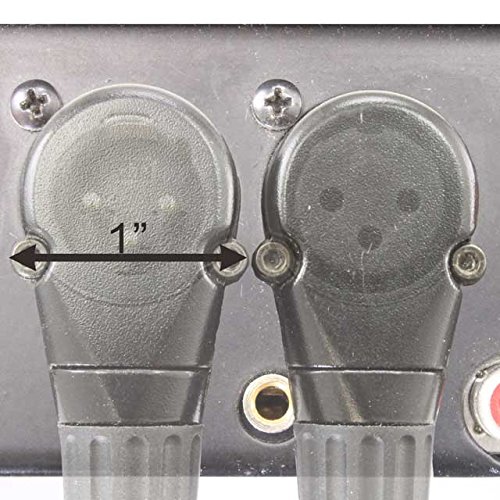 Mcsproaudio Male To Female Xlr Cable With Black Connectors 25 Ft Foot Feet Right Straight #TOP3