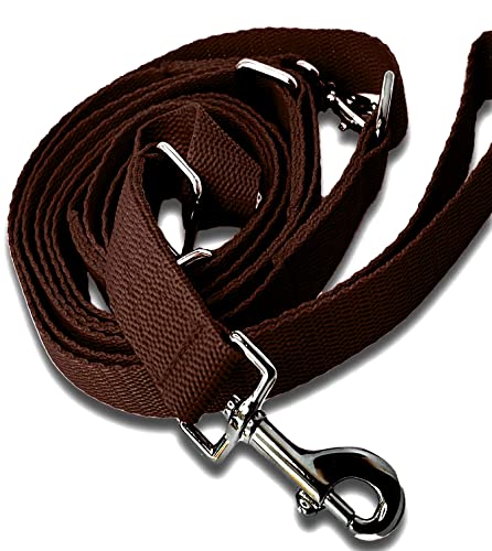 Hundegeschirr S M L XL XXL mit Wunsch Namen bestickt Kunstleder Cream Braun für kleine mittelgroße und große Hunde