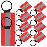 SUPVOX 10pièces Pendants Réfléchissants pour à Accessoires Clés Haute Visibilité Éq...