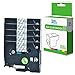 Produktbild Inkjello kompatibel Schriftband Ersatz für Brother GL-100 200 200VP H100 H105 H105VP PT-1000 1000P 1005BTS 1005F 1005FB 1010 1080 1090 1230PC 1260VP 1280 tze-131 1/2" (12mm) (Schwarz auf klar, 5-Pack)