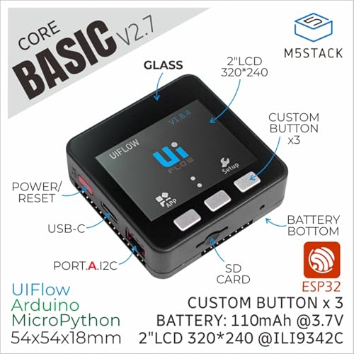 M5Stack Official ESP32 Basic Core IoT Development Kit V2.7 - Image 3