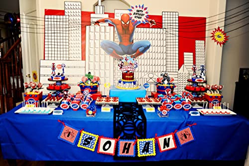 25Pcs Spidey Cupcake Toppers And Cake Topper For Birthday Party Cake Decorations Children Party #TOP2