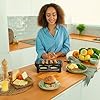 Cecotec Raclette Cheese&Grill 3200 Pocket. 2 Personnes 320W, Finition en Acier Inoxydable, Plaque de Gril Antiadhésive avec Surface de Gril, Comprend 2 Poêles et 1 Spatule