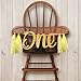 1st Birthday 12 months Photo Banner, Cake Topper, Highchair One Garland. Newborn to 1 Year old Monthly Milestone Picture, Baby Boy & Girl First Gold Decorations Party Supplies
