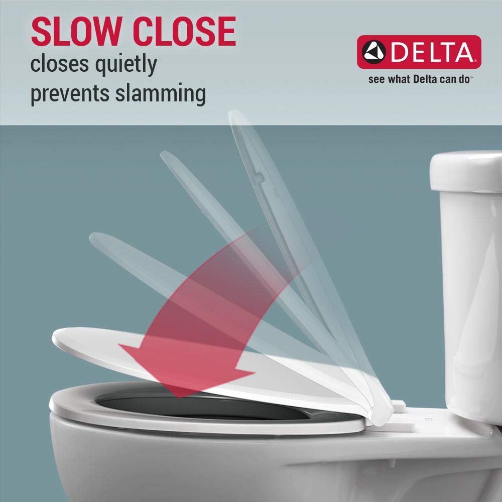 Delta Turner 2Piece 1.1 GPF/1.6 GPF Dual Flush Elongated Front Toilet