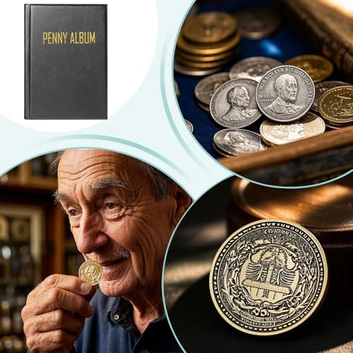 Álbum para monedas con 108 bolsillos organizadores miniatura 6