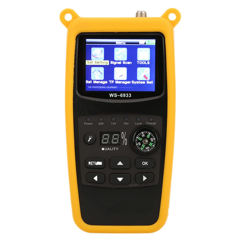 FTVOGUE Buscador de Señal Satelital, Buscador de Satélite Digital WS 6933