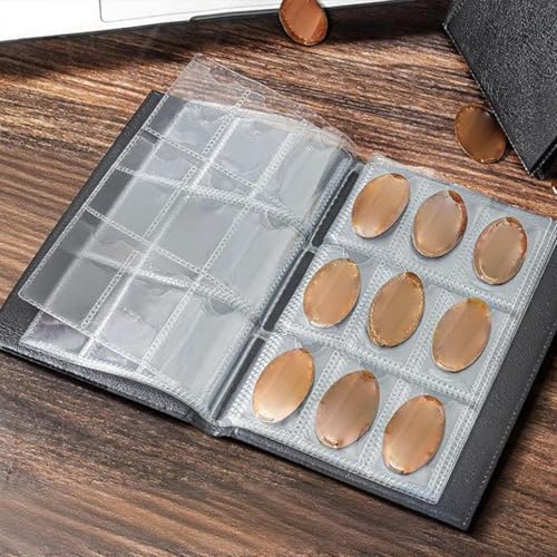 Álbum para monedas con 108 bolsillos organizadores miniatura 4