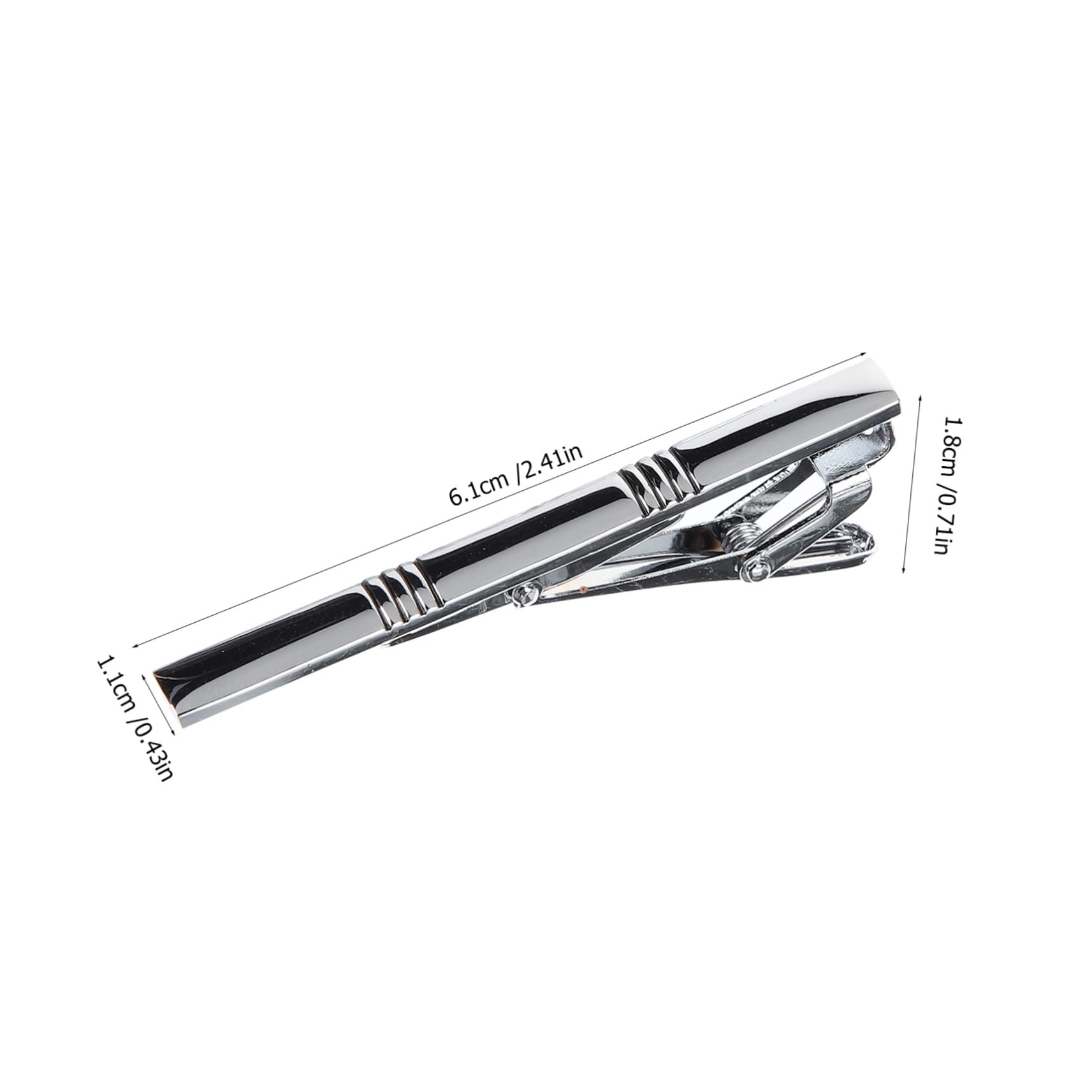 VANZACK Pince À Cravate Pour Hommes Accessoire Élégant Pour Affaires Clips De Cravate Durable