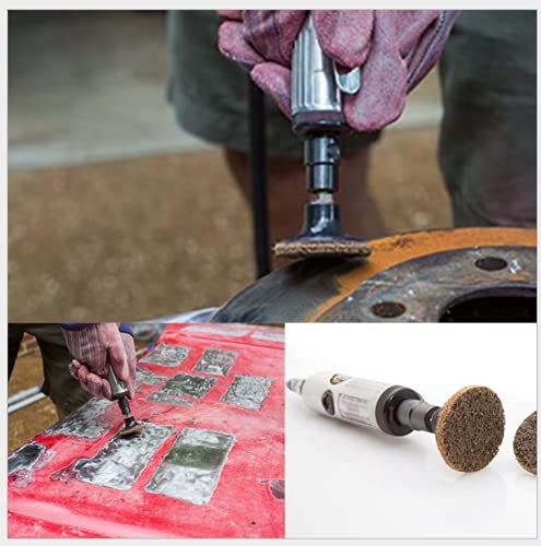 Minchi257 90Pcs 2 Inches Sanding Discs,Surface Conditioning Disc,Quick Change Sanding Disc With A 1/4 Inch Holder,Fine Medium Coarse Aluminium Oxide Nylon Pads #TOP2