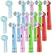 Price comparison product image Extra Soft Kids Toothbrush Heads - 12 Pack with 3 Head Covers, Replacement Brush Heads for Children, Compatible with Oral B Kids Electric Toothbrush Pro