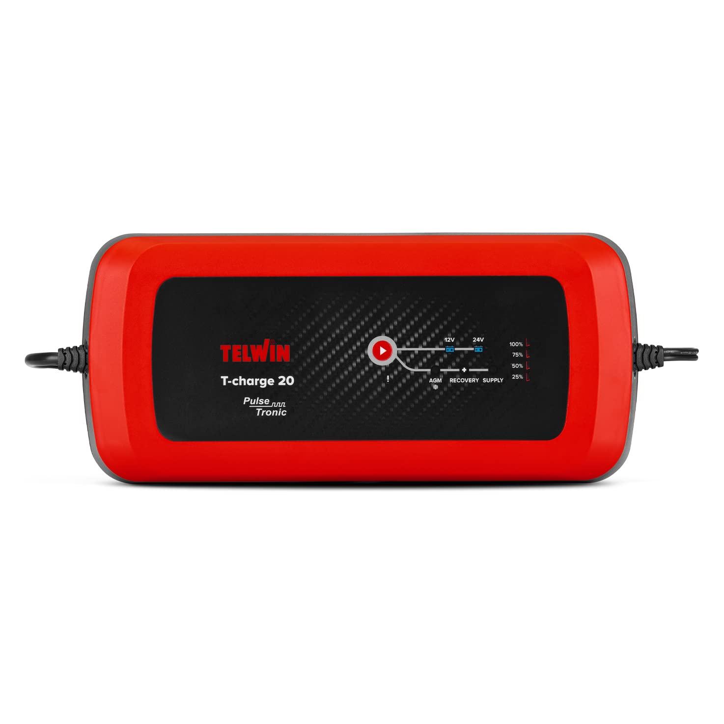 Telwin 807594 T-Charge 20 elektroniczna wielofunkcyjna ładowarka do akumulatorów