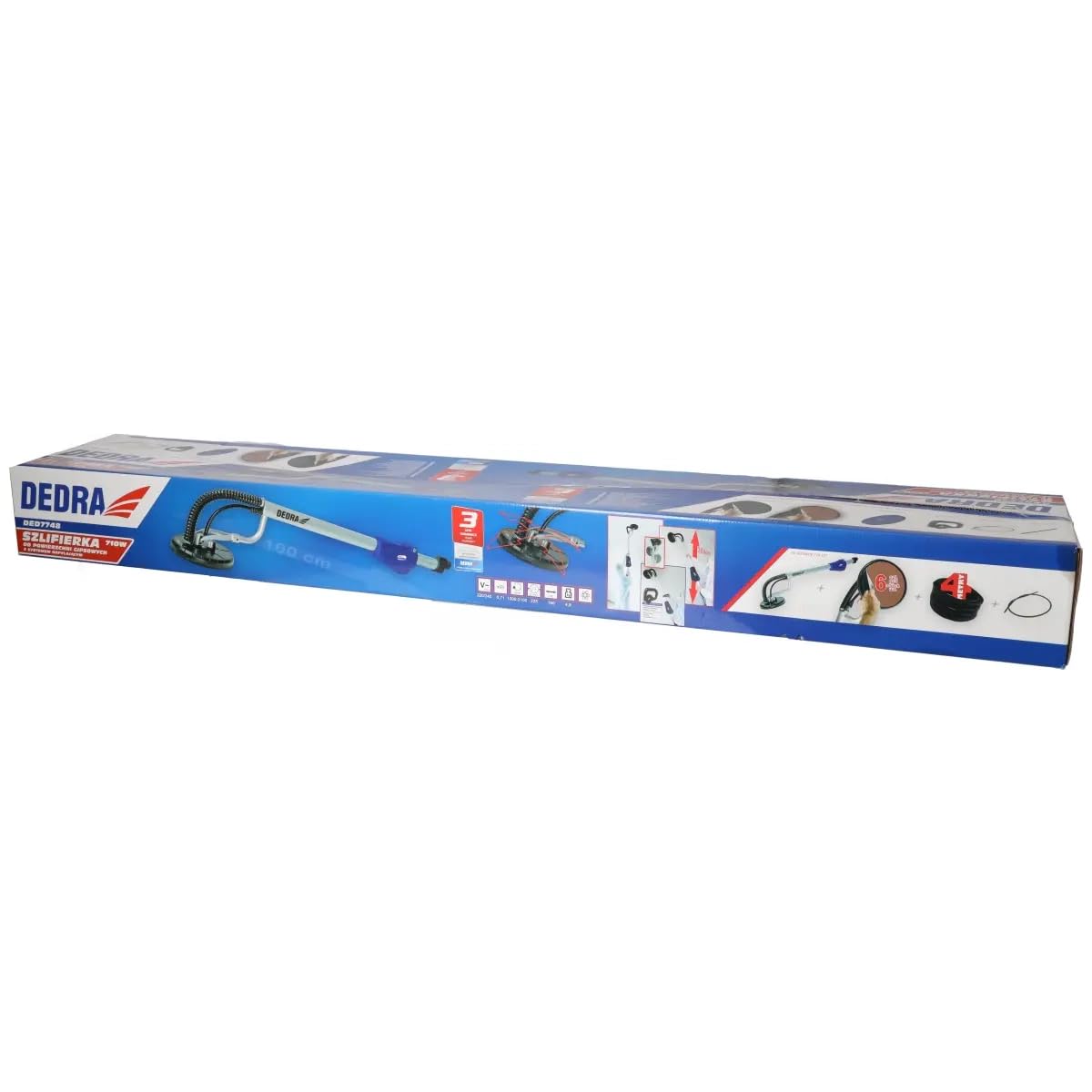 Dedra DED7748-Bietta per levigare, speciale gesso Dedra