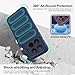 BonYonka Silicone Case for Xiaomi 15T Pro, Anti-Scratch Microfiber Lining, Shockproof Case with Camera Protection, Blue