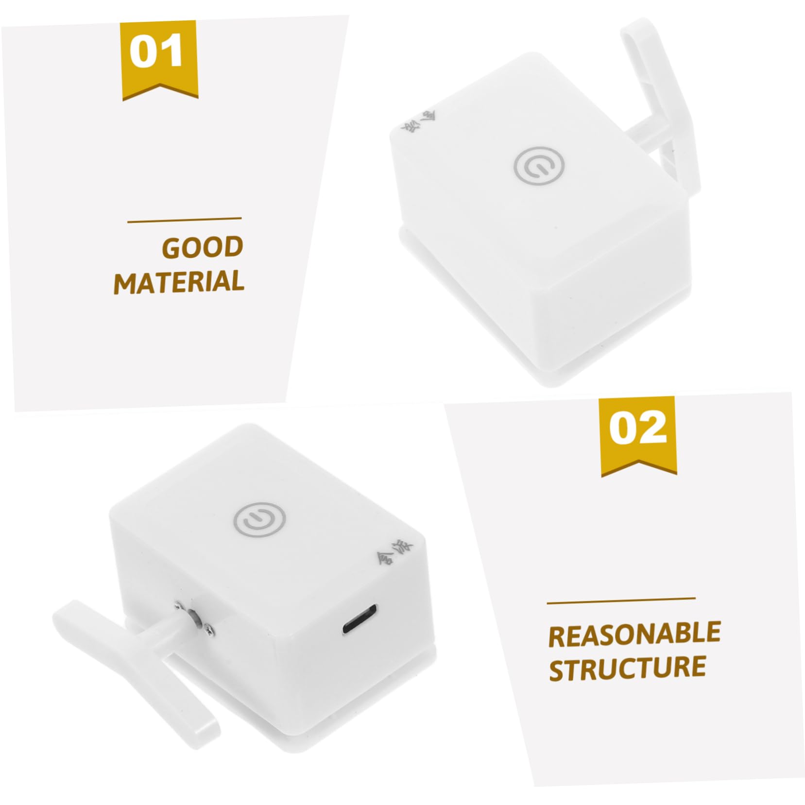 NUOBESTY 2juegos Pulsador De Botón Remoto Interruptor Inteligente Control Inalámbrico Luz Botón De Robot Conveniente