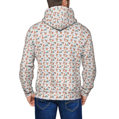 Sweat à capuche paresseux homme pull décontracté hiver automne printemps