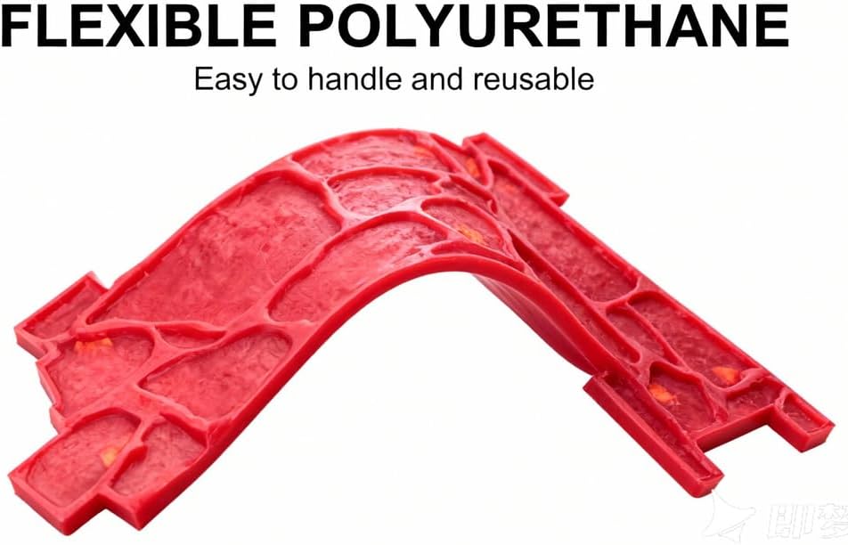 Polyurethane Concrete Stamps Mat, Seamless Concrete Stamping Mold, Cement Floor Imprint Stamp, Outdoor Landscaping Stone Forms