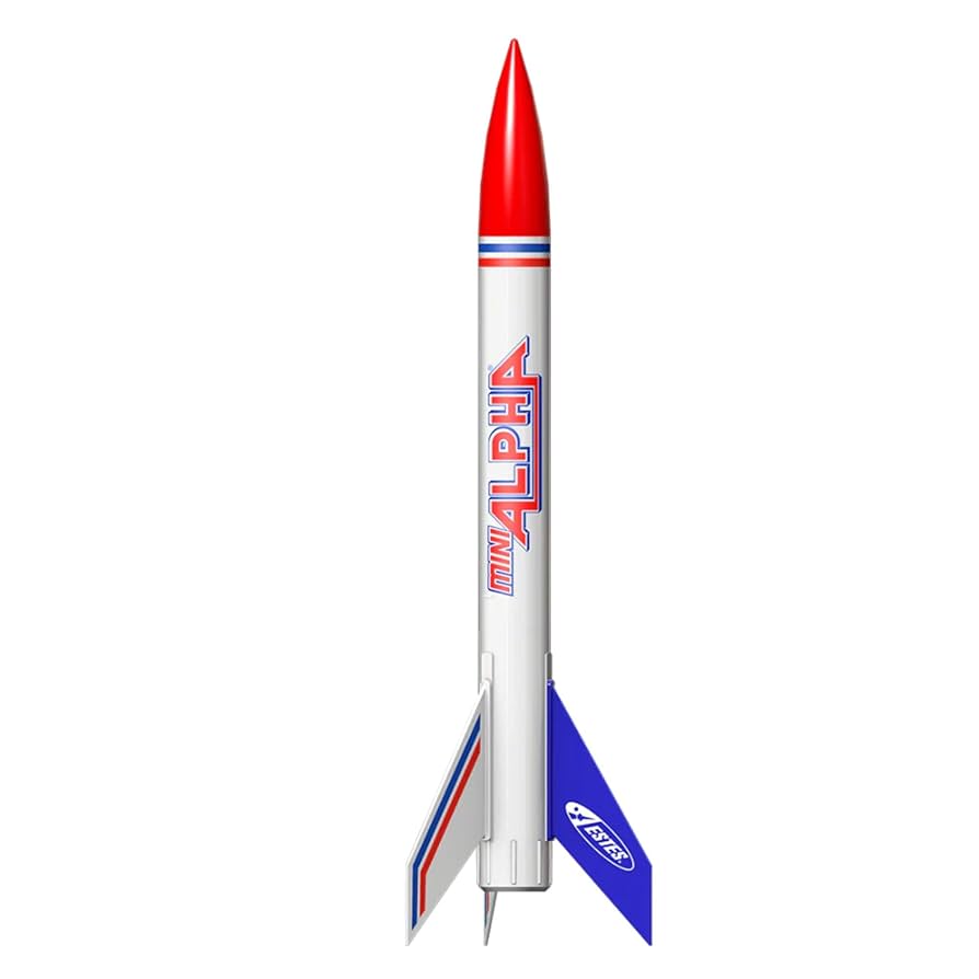 Amazon.com: Estes Rockets 002098 Mini Alpha | Beginner Model