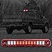 3rd Third Tail Rear Brake Light Replacement For 1988 1989 1990 1991 1992 1993 1994 1995 1996 1997 1998 1999 Chevy GMC C/K-Series GMT400, Waterproof Dual Row Tail Rear Cargo Light Lamp (Red Lens)