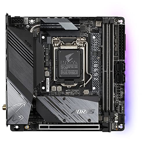 Gigabyte Z590I AORUS Ultra 1.0 Motherboard (Mini-ITX, LGA1200-Sockel, Z590), One size