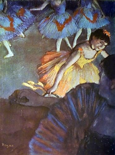 Affiche Edgar Degas ballet opéra pour la décoration du salon