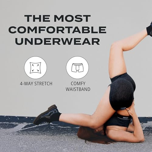 Image of Woxer Boxer Shorts for Women - 5 inch Baller Boy Shorts Underwear, Soft Modal, Chafe Free - Breathable & Moisture-Wicking