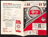1963 Pittsburg Pirates vs. Houston Colts Scorecard Clemente