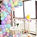 NORTHERN BROTHERS Pastel Balloons Garland Arch Kit Pastel Rainbow Macaron Colorful Balloons Color Birthday Decorations Wedding Party Baby Shower Balloon Garland Kit Pastel