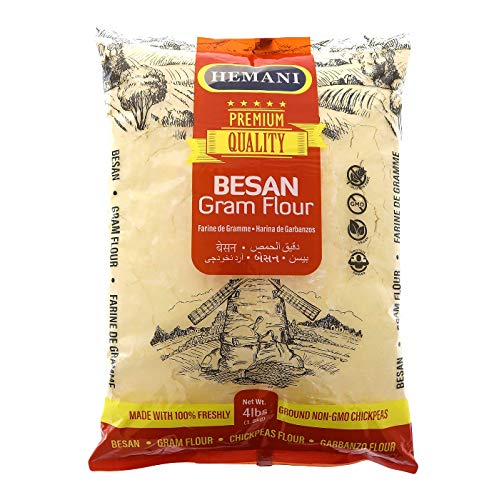 Besan - Gram Flour, Chickpeas Flour, Garbanzo Flour - 4LB (1.8kg) - Non-GMO