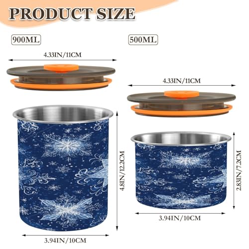 Envase Hermético para Café de Acero Inoxidable 500ml ATTX miniatura 2