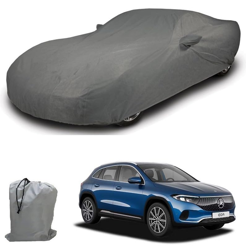 Image of ARCUATE Triple Layer Custom fit Car Body Cover for Mercedes-Benz EQA |Top Layer Dustrproof | Middle Layer Waterproof | Bottom Layer Scratch Protection | Outdoor Indoor Fabric