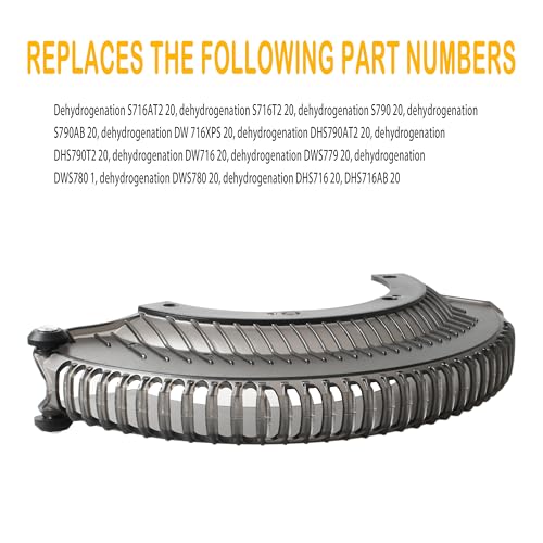 N027988 Miter Saw Lower Guard Assy for DeWalt DHS716 DWS782 DHS790 DWS779 DWS780 Miter Saw , N562309 Miter Saw Guard Replacement DWS715 Models (1 Pack)