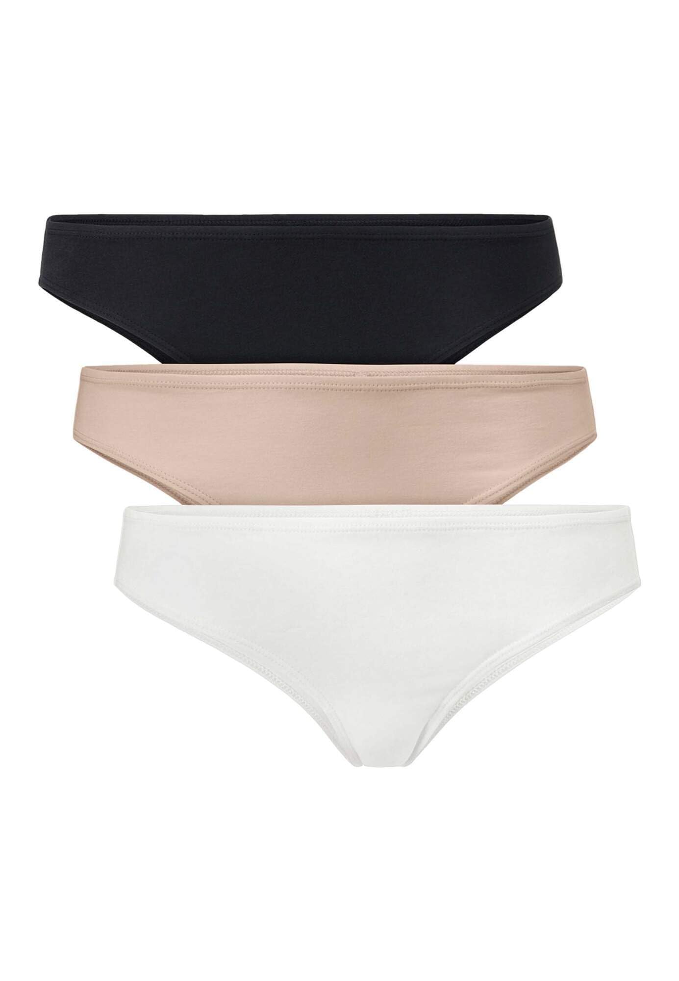 hessnatur Slip Regular Cut 3er Pack Damen Cotton Feel aus Bio-Baumwolle | nachhaltig und fair hergestellt (Fair Wear Foundation)