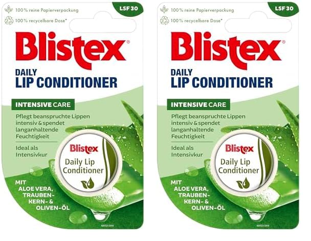 Blistex Conditioner | Für die intensive Lippenpflege | 7 ml (2er Pack)