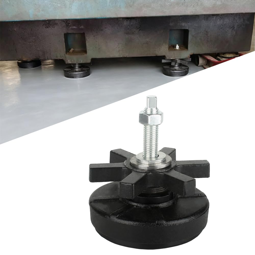 Pieds de nivellement robustes M16 contre le bruit des machines industrielles