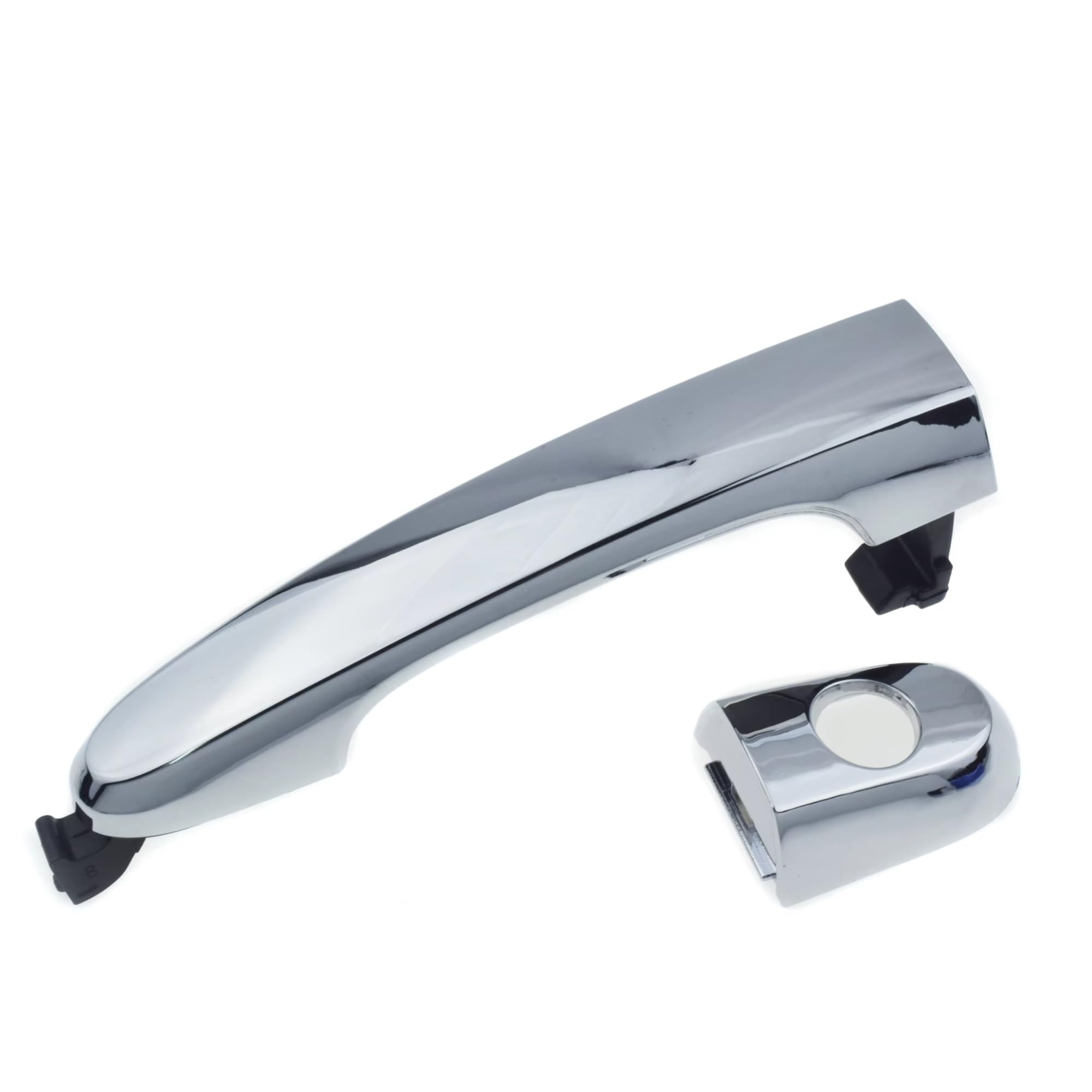 Zjyzyq One Color Car Sliding Outer Door Handle For Kia For Sorento 2011-2015 Chrome Exterior Outside Door Handle(1 Pcs Front Left)