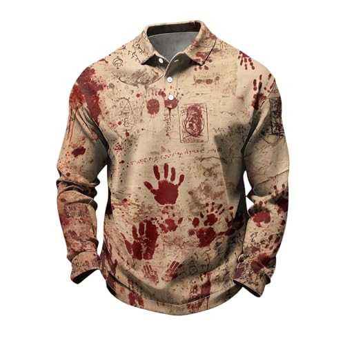 Polo homme manches longues respirant vêtement casual séchage rapide