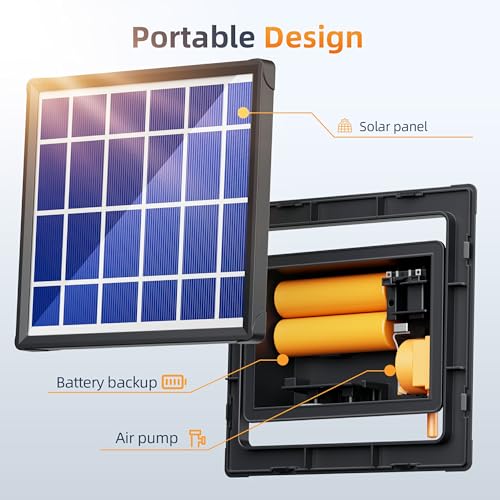 Filtro y Aerador Solar para Estanques Exteriores miniatura 5