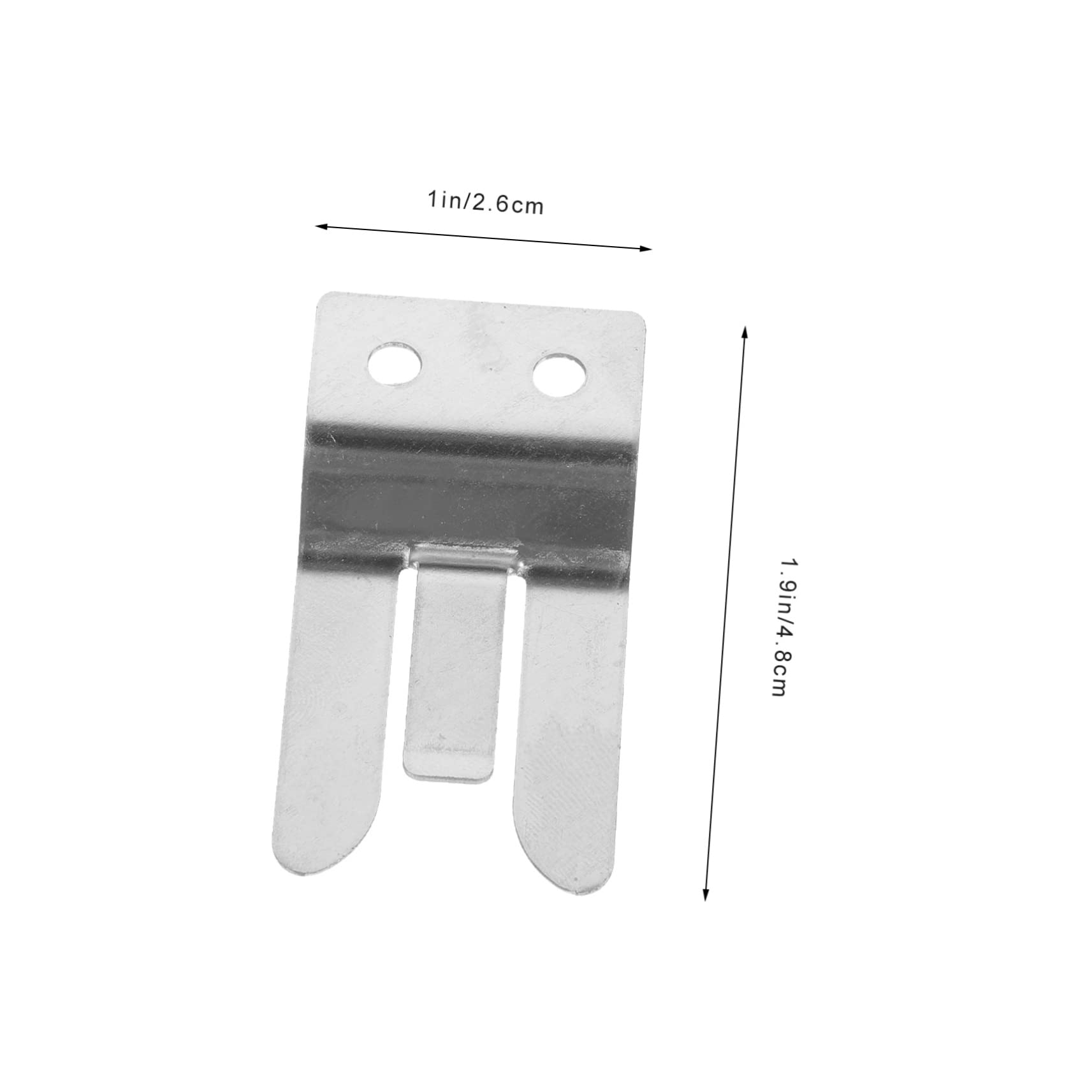 MUELODSIC 4Pcs Metal Mic Holder Clips for Radio Microphones Compatible with Durable and Easy to Install Professional Accessories