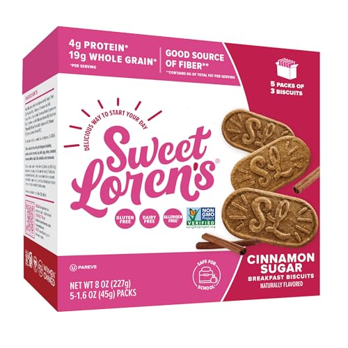 Sweet Loren's Gluten Free & Vegan Cinnamon Sugar Breakfast Biscuits image 5