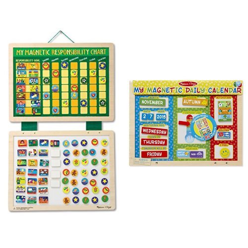 melissa and doug my magnetic responsibility chart