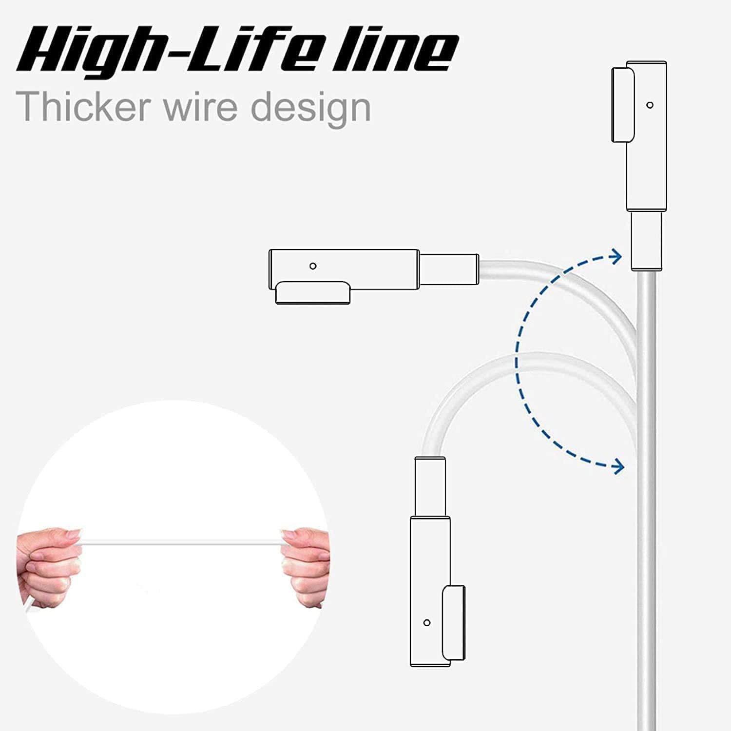 Mac Book Pro Charger - 60W L-Tip Power Adapter,Compatible with Adapter for Mac Pro 13 inch Before Mid 2012(Mac Book 2009-2010) - Image 5