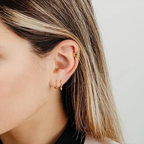 HLTYGWX Ohrmanschette für Frauen ohne Loch, Ohrclips, Ohrringe, Schmuck