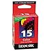 Lexmark 18C2110 15 X2600 X2650 X2670 Z2300 Z2320 Color Ink Cartridge in Retail Packaging