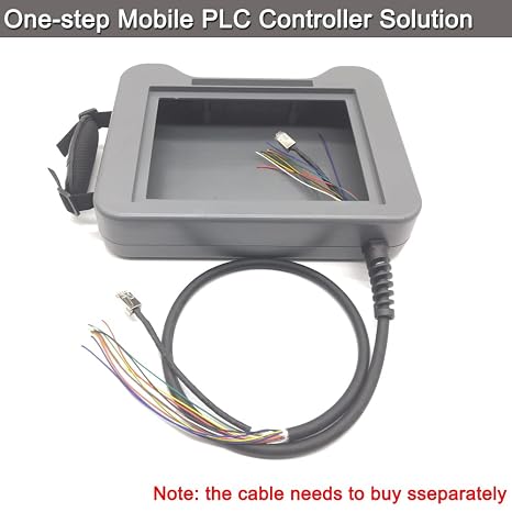 7 Handheld Industrial Human Machine Interface (HMI) Panel Box for Delta Controller Upgraded CNC Machine PLC Operator Touch Screen Protector Case