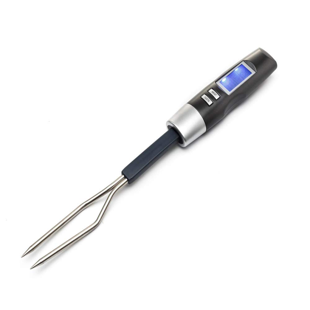 ALLQT Programmed Digital Kitchen Food Cooking BBQ Meat Fork Thermometer for Oil Deep Fry BBQ Grill Smoker Thermometer