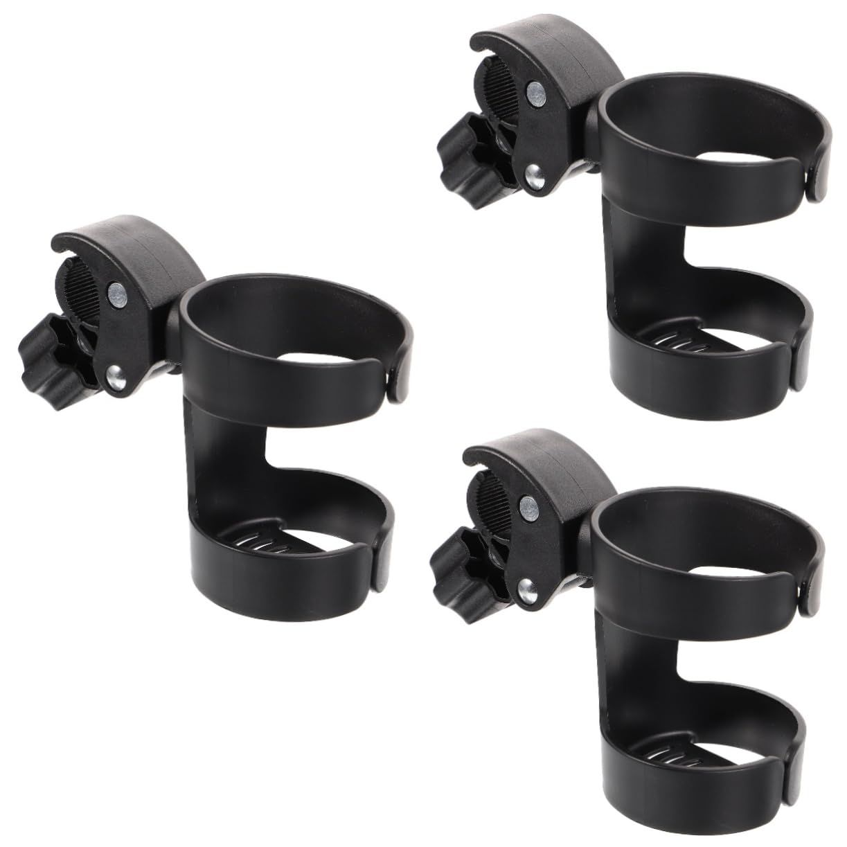 SOESFOUFU 3pcs Convenient Stroller Cup Holder Bike Cup Holder Sizes Easy Install