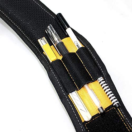 Image of MELOTOUGH Magnetic Tool Belt Suspenders with Magnetic WristBand for Work Belt Padded Suspenders Constrcution