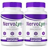 (2 Pack) NervoLyn – Official Nervo Lyn Advanced Nerve Support Supplement | Premium Formula with Natural Ingredients for Nerve Comfort, Balance & Nerve Care | Easy-to-Take (120 Capsules)